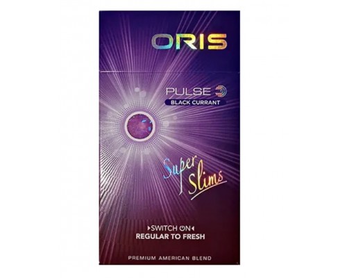 Купить Сигареты Oris Pulse Black Currant Superslims (Орис Черная Смородина