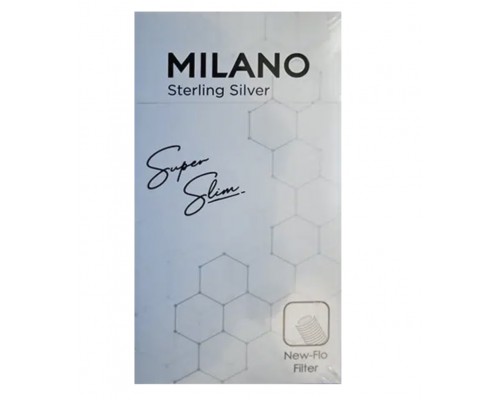 Купить Сигареты Milano Sterling Silver Superslims (Милано Стерлинг Сильвер Суперслим)