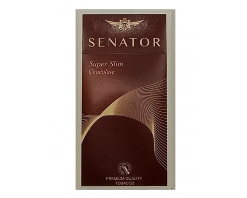 Купить Сигареты Senator Superslim Chocolate (Сенатор Суперслим Шоколад)