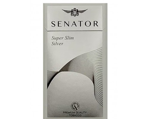 Купить Сигареты Senator Superslim Silver (Сенатор Суперслим Сильвер)